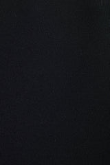 TOUCHÉ - Dames A-LINE CREPE Maxi Jurk met Lange Mouwen - Zwart