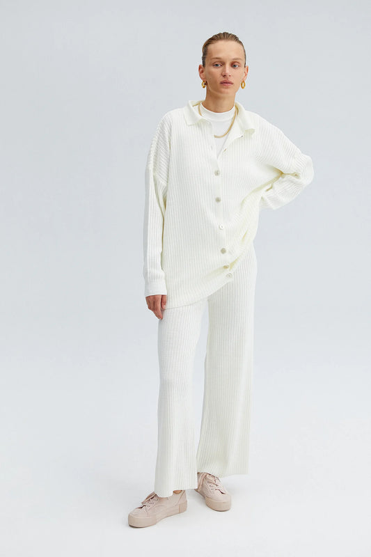 Örgü Hırka ve Pantolon Takım