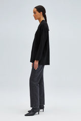 V Yakalı Örme Kazak