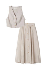 TOUCHÉ - VEST SKIRT SET Dames