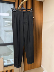 Zebux, Zwart broeken met hoge taille voor dames